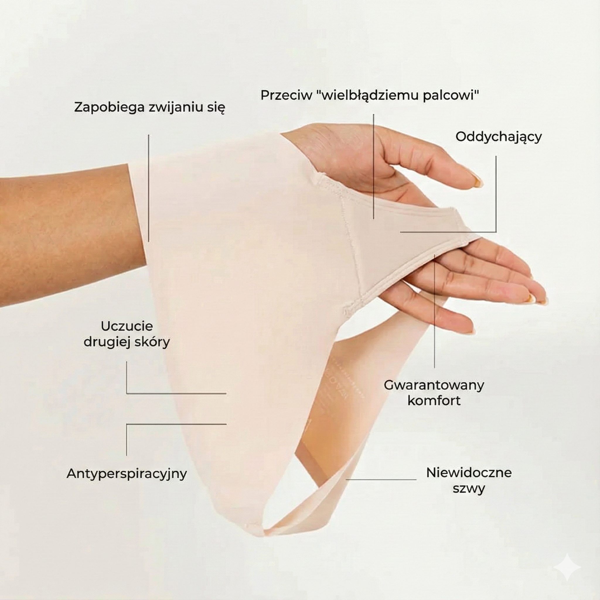 3-pak: Tangi High-Waist Nude