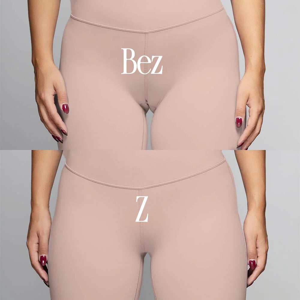 3-pak: Tangi Mid-Waist Nude