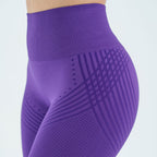 Legginsy 3D | Fioletowy