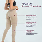 Legginsy 3D | Beżowy