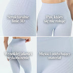 Legginsy 3D | Liliowy